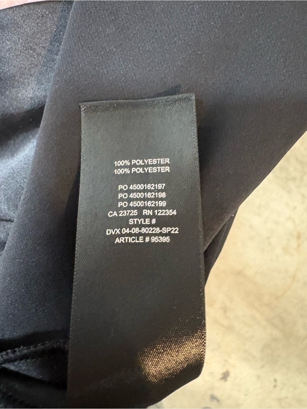 Aritzia Black Satin Cowl-Neck Mini Dress - Picture 7 of 9
